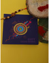 YouBella Rakhi and Greeting Card Combo for Brother, Rakhi Gift for Brother/Bhaiyya/Bhai